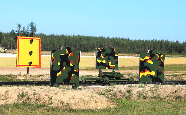 istock Targets at a military training ground 1209920648