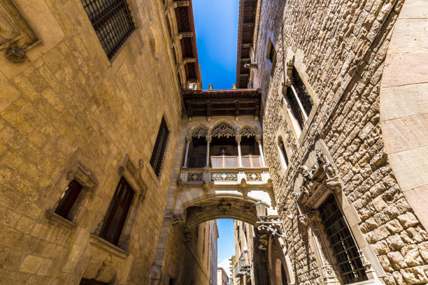 Old Town Gothic Quarter in Barcelona