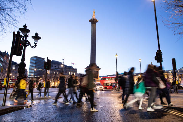 istock People crossing in Trafalgar Square 1209924834