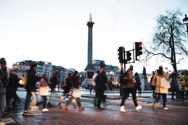 istock People crossing in Trafalgar Square 1209924900