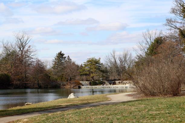 istock Calm Peaceful Scene at the Lake 1209931663