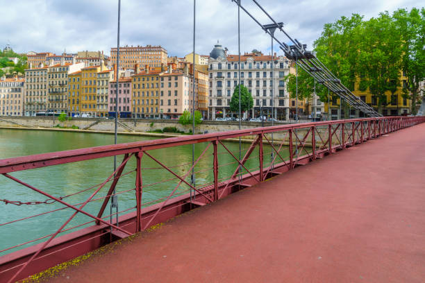 istock Saint-Vincent bridge, over the Saone river, in Lyon 1209932133