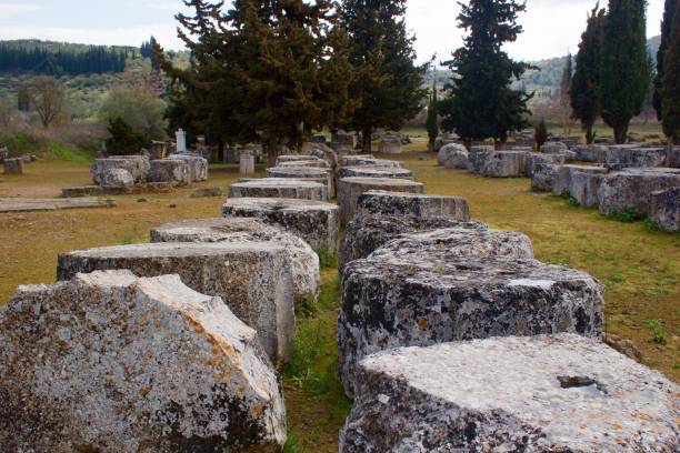 istock Grecian Temple ruins in Southern Greece 1209938520