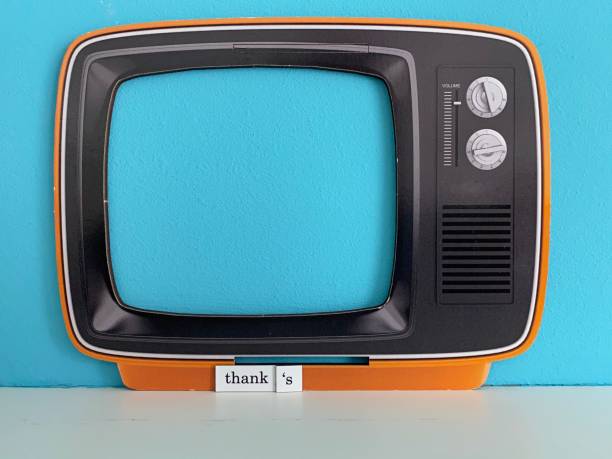 istock Retro TV screen says thank's 1209938953
