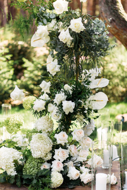 istock Outdoor wedding ceremony in the summer 1209943036