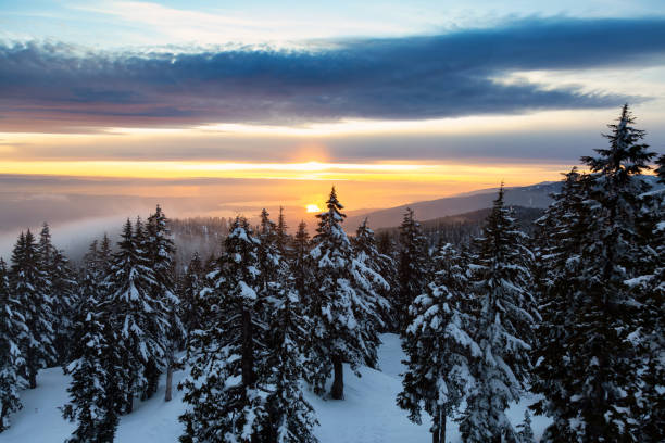 istock Beautiful Nature Landscape View from the Mountain Top 1209964370