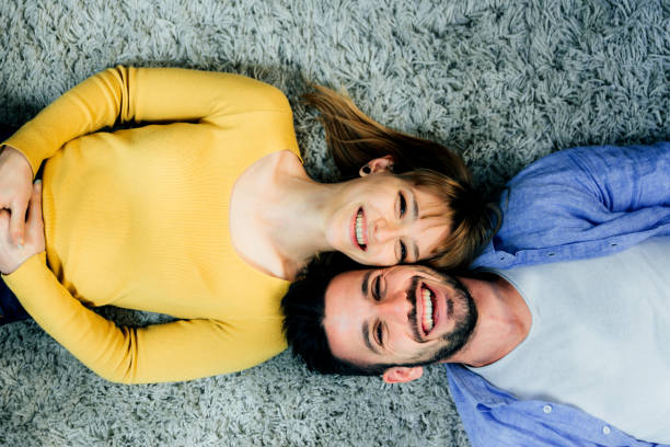 istock Young couple at home 1209966933