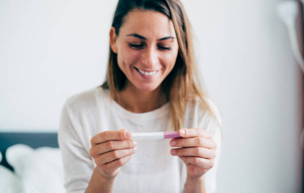 istock Happy pregnant woman. 1209967213