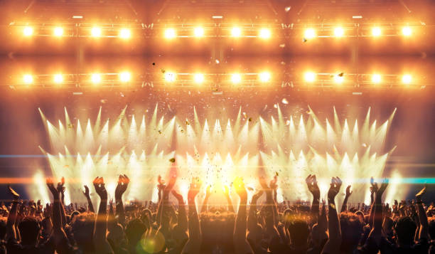 istock Concert hall during a gig 1209982678