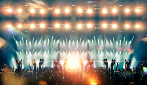 istock Concert hall during a gig 1209982691