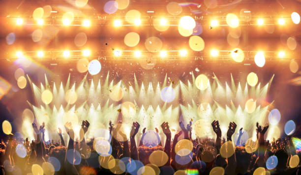 istock Concert hall during a gig 1209982694