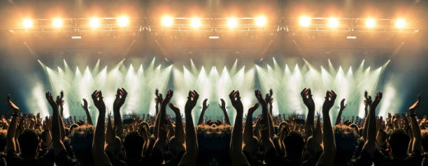 istock Concert hall during a gig 1209982965