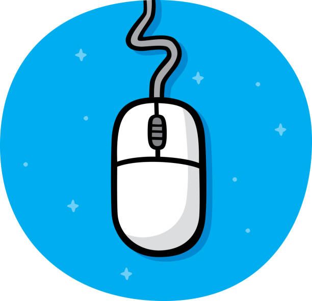 Computer Mouse Doodle Stock Illustration - Download Image Now - Computer  Mouse, Cartoon, Cursor - iStock