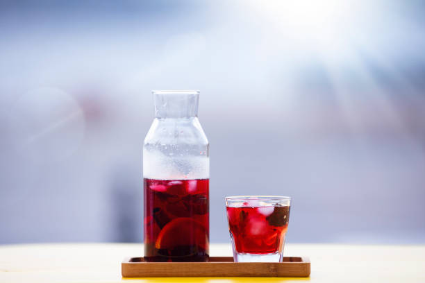 istock Home made healthy ice tea with lemon and mint 1209986580