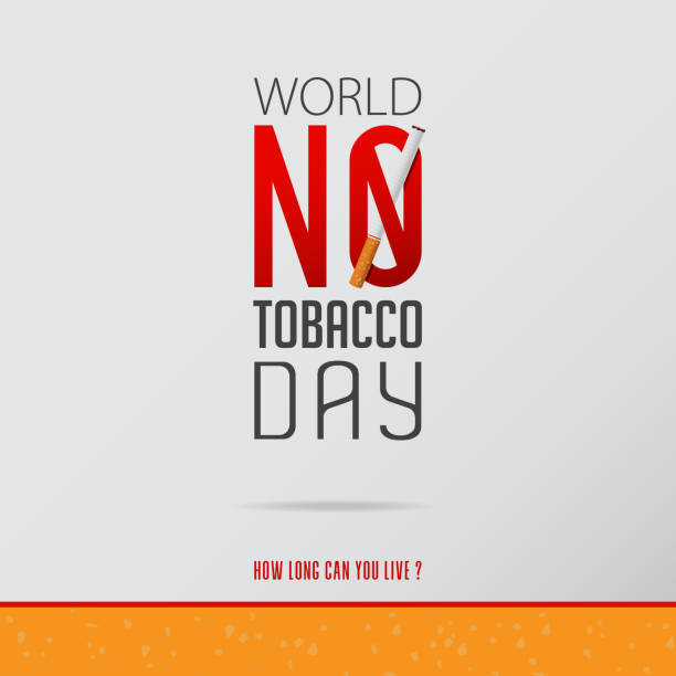 May 31st World No Tobacco Day poster. Cigarette poisoning concept. Stop smoking awareness campaign poster. Danger from the tobacco infographic. No Smoking Day Banner. Vector May 31st World No Tobacco Day poster. Cigarette poisoning concept. Stop smoking awareness campaign poster. Danger from the tobacco infographic. No Smoking Day Banner. Vector Illustration. anti tobacco day stock illustrations