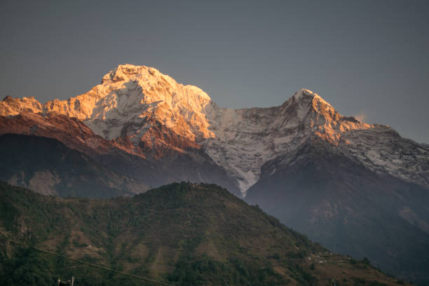 istock Annapurna sunrise in nepal region 1209995302