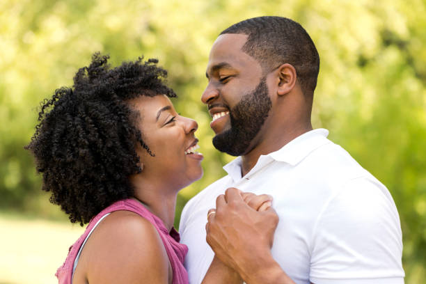 istock Loving African American couple. 1209996174