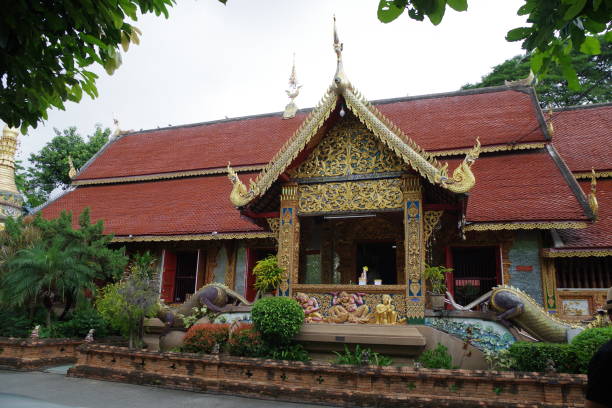 istock Buddhist temple  in Chiang mai 1209997524