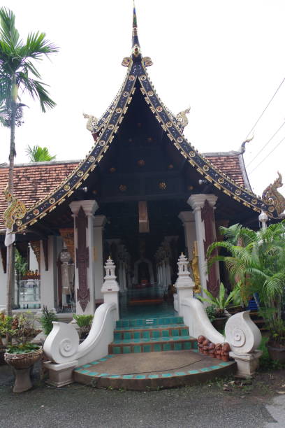 istock Buddhist temple  in Chiang mai 1209997609