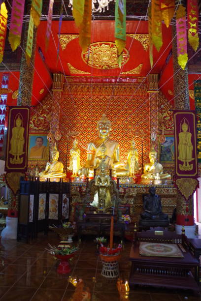 istock Buddhist temple  in Chiang mai 1209998141