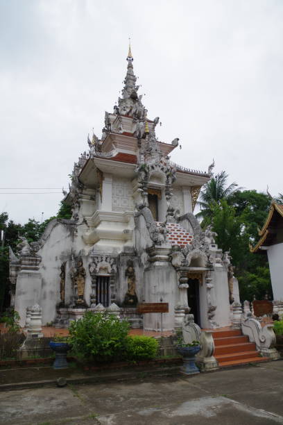 istock Buddhist temple  in Chiang mai 1209998534