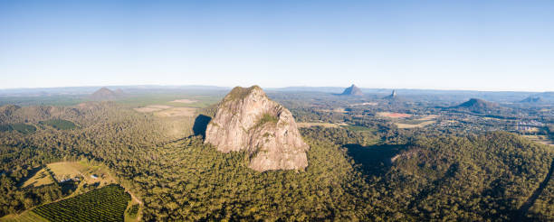 istock Glasshouse mountains panorama QLD, Australia 1210001197