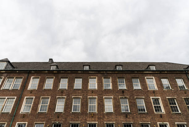 istock Traditional colorful German architecture houses 1210003351