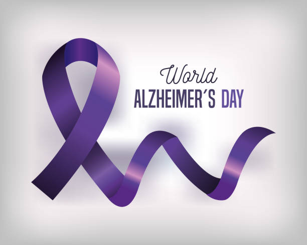 istock world alzheimer day with purple ribbon 1210003673