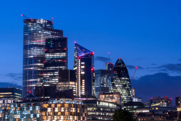 istock Tower Bridge at twilight in London 1210005850