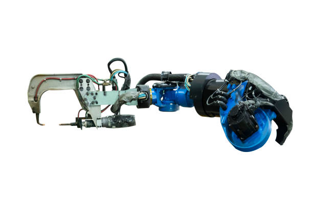 istock industrial machine and factory robot arm isolated on white background 1210006053