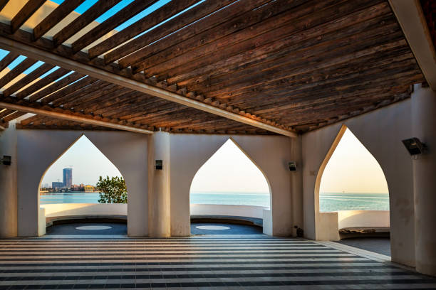 istock Frame within frame sea side view in Al Khobar Saudi Arabia 1210013083