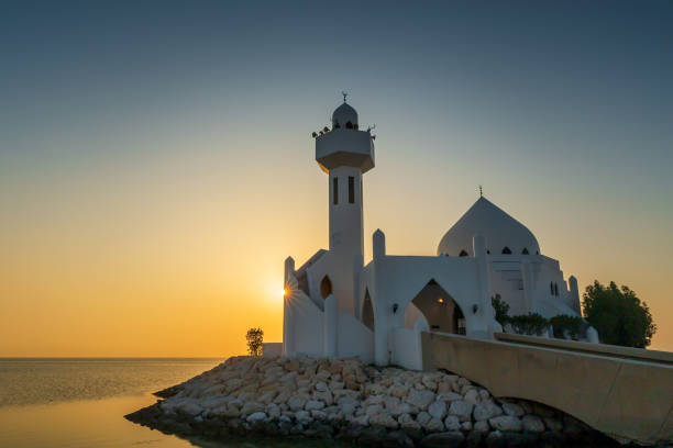 istock Beautiful Al Khobar Corniche Masjid Morning view -Saudi Arabia 1210013235