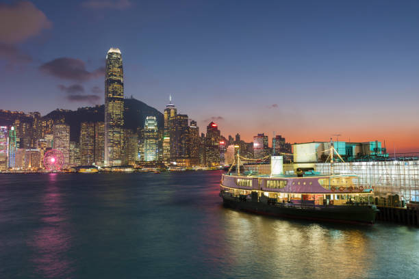 victoria harbor w hong kongu - lee ferry zdjęcia i obrazy z banku zdjęć