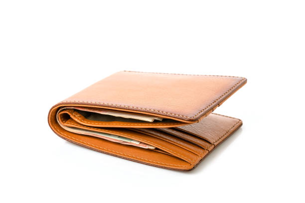 istock New leather brown men wallet isolated on white 1210019392