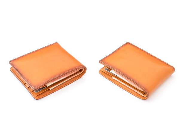 istock New leather brown men wallet isolated on white 1210021788