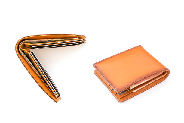 istock New leather brown men wallet isolated on white 1210022035