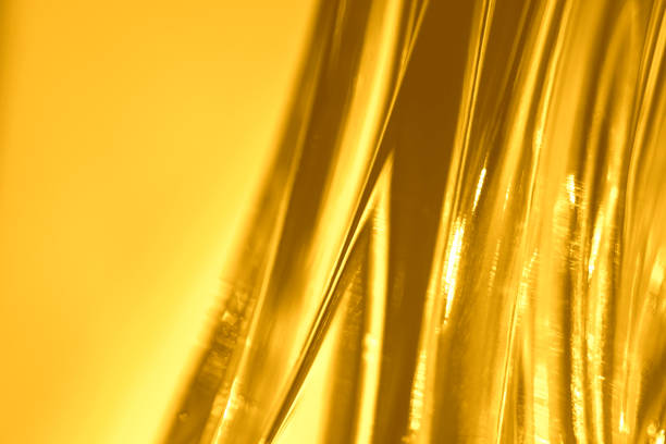 istock Abstract gold blurred luxury techno futuristic background 1210023351