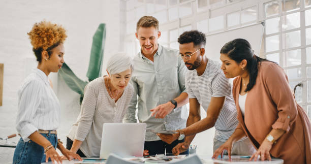 istock Gather the team to make business great 1210026727