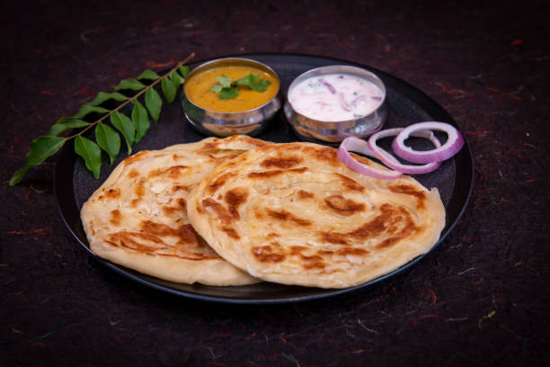 malabar paratha malabar paratha is a Kerla style paratha, very soft Oman stock pictures, royalty-free photos & images