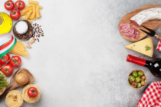istock Italian cuisine food ingredients 1210036082
