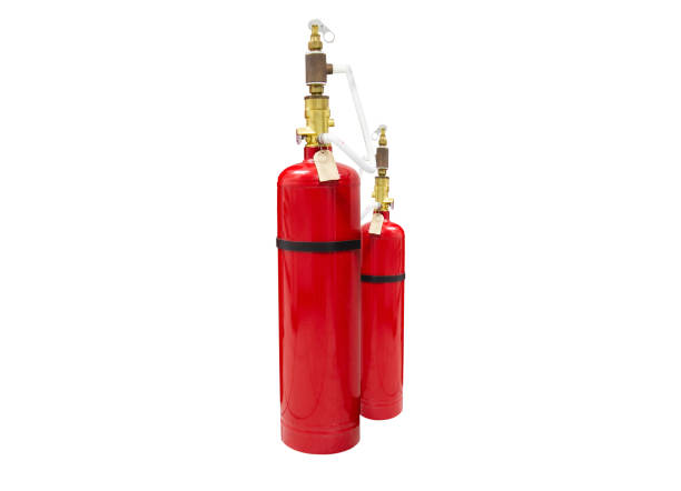 istock FM-200 Suppression Systems, FM200 Gas Flooding System, Gas Suppression System in Data Center Room 1210036116