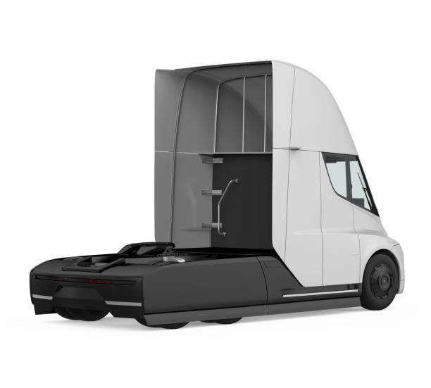 istock Semi-trailer Truck Isolated 1210037240