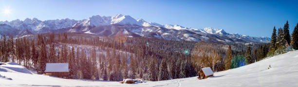 istock Holidays in Poland - Tatra Mountains in winter 1210038614