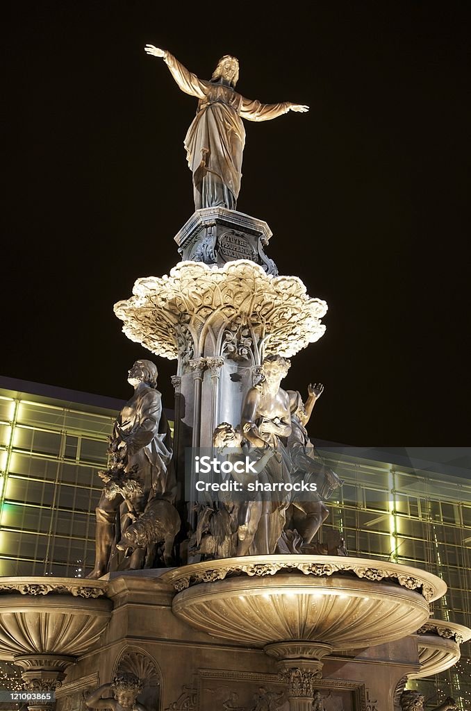 Tyler Davidson Fountain, Cincinnati  Cincinnati Stock Photo