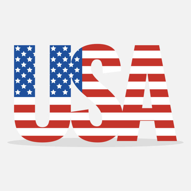 istock National United State of America (USA) flag. Vector illustration. 1210041532
