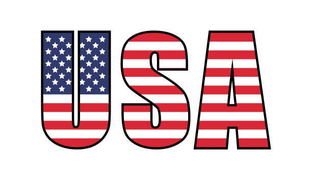 istock National United State of America (USA) flag. Vector illustration. 1210041584