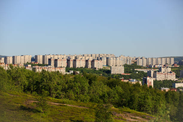 istock The view of the summer Murmansk 1210041736