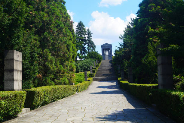istock Monument to the Unknown hero, Avala mountain, Serbia 1210043199