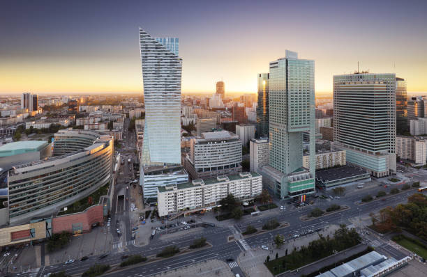 istock Poland, Warsaw sunset 1210049834