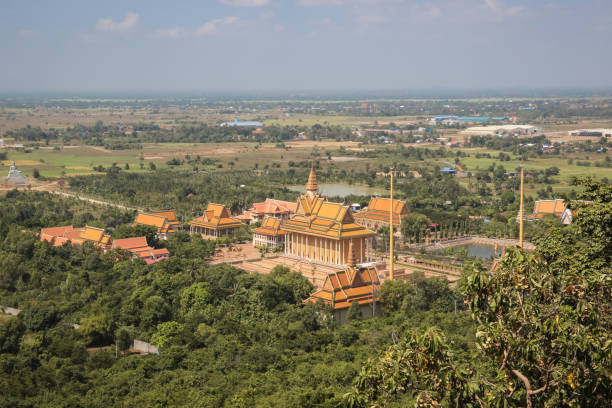 istock rural village aerial in Cambodia 1210051113
